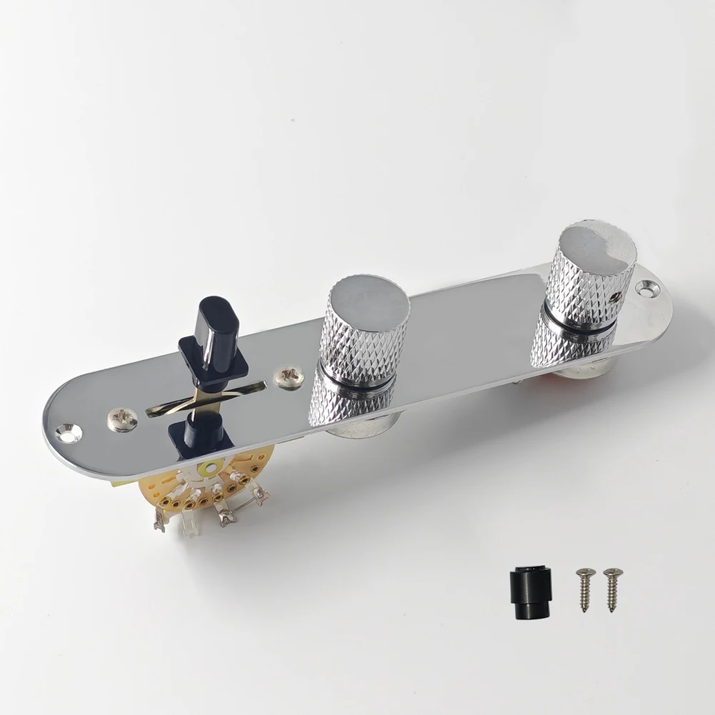 AA75-Copper Shaft Potentiometer Volume Tone Control System, Prewired 3-Way Blade Switch Guitar Control Plate B
AA75-Copper Shaft Potentiometer Volume Tone Control System, Prewired 3-Way Blade Switch Guitar Control Plate B