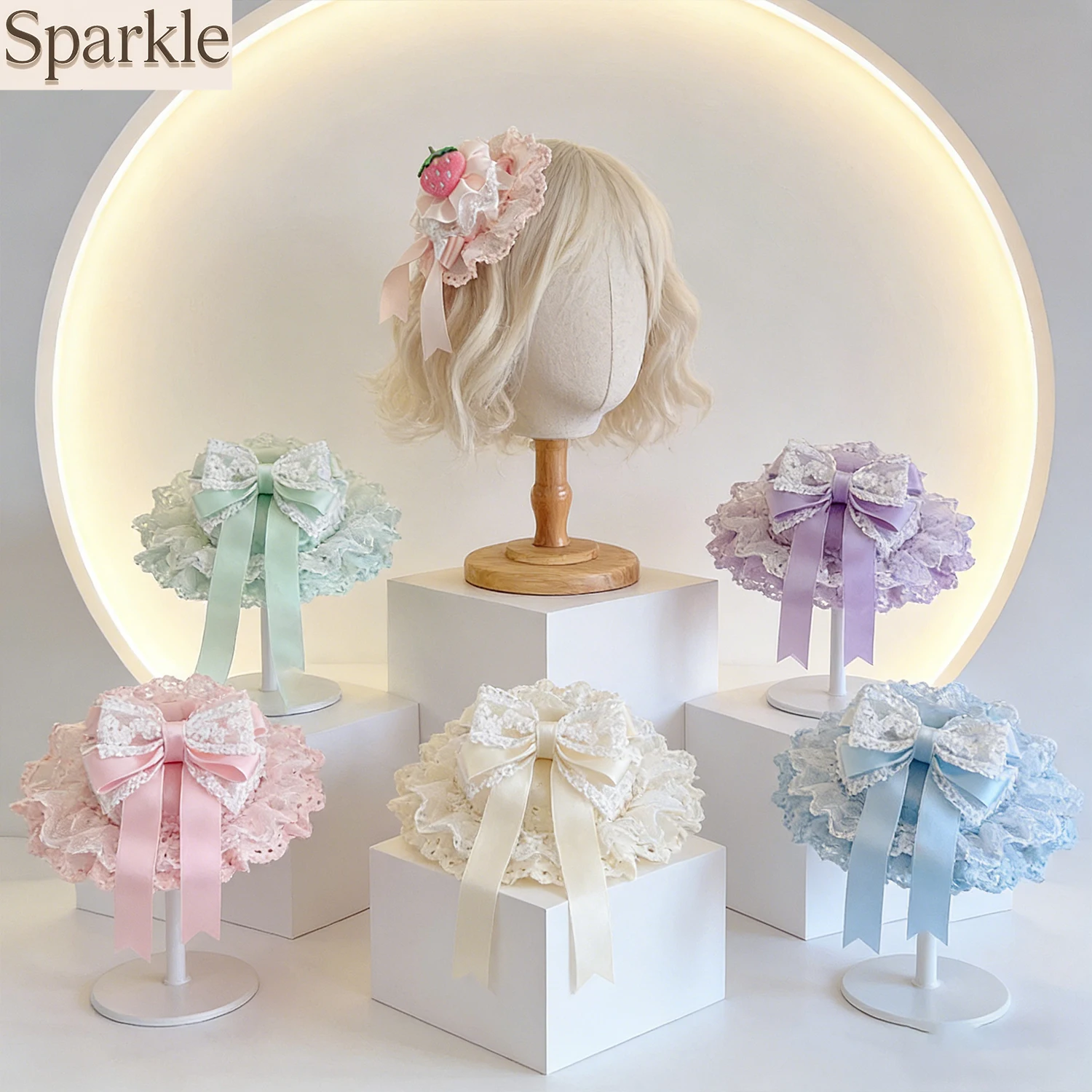 Elegant Pastel Victorian Lace Hair Bow Clip for Cosplay And Daily Wear Lolita Headpiece Mulberry Silk Bowknot Hair Accessory
Elegant Pastel Victorian Lace Hair Bow Clip for Cosplay And Daily Wear Lolita Headpiece Mulberry Silk Bowknot Hair Accessory