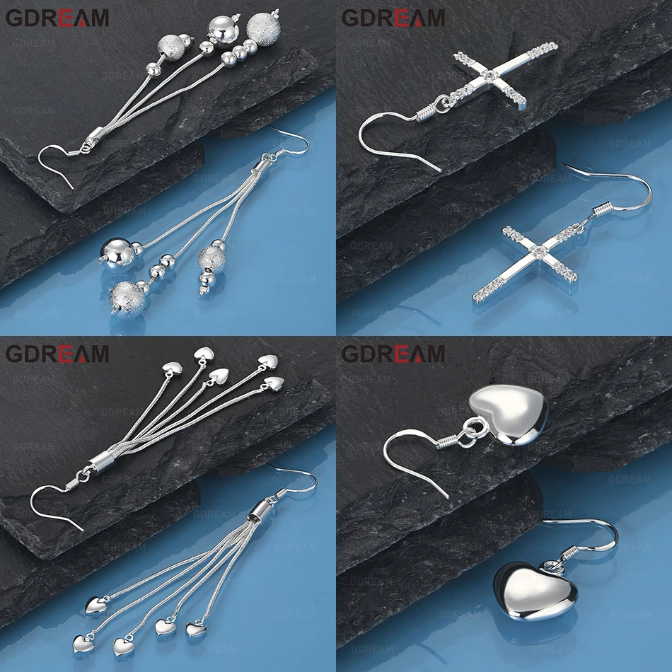 GDREAM 925 Sterling Silver Cross Zircon Earrings Light Luxury Simple Women'S Accessories Party Jewelry
GDREAM 925 Sterling Silver Cross Zircon Earrings Light Luxury Simple Women'S Accessories Party Jewelry