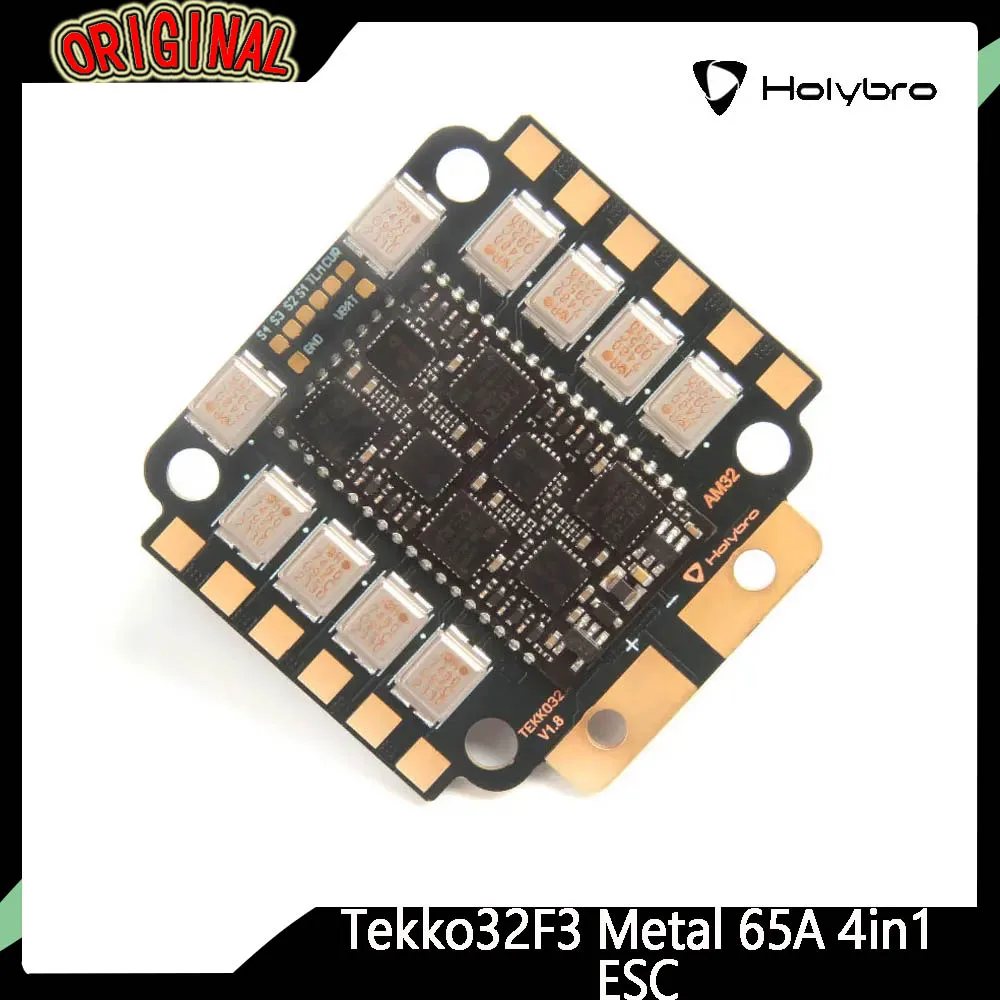 Holybro Tekko32 F4 MCU Metal 4in1 65A ESC (AM32) — 16k~96k PWM, 4-6S LiPo, 30,5x30,5 мм для гоночного дрона FPV
Holybro Tekko32 F4 MCU Metal 4in1 65A ESC (AM32) — 16k~96k PWM, 4-6S LiPo, 30,5x30,5 мм для гоночного дрона FPV
