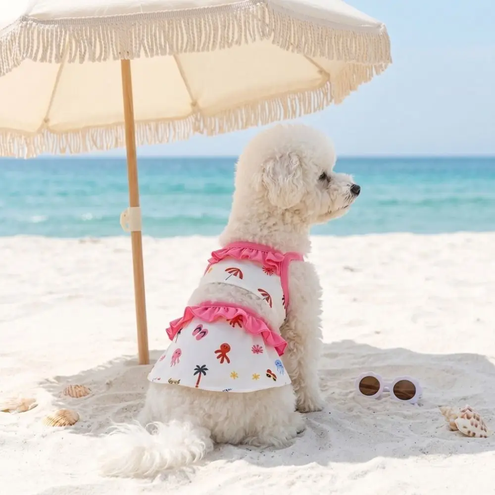 Pet Summer Clothes Cartoon Print Pet Swimsuit Thin Breathable Soft Dog Bikini Vest Comfortable Pet Princess Dresses Pool Party
Pet Summer Clothes Cartoon Print Pet Swimsuit Thin Breathable Soft Dog Bikini Vest Comfortable Pet Princess Dresses Pool Party