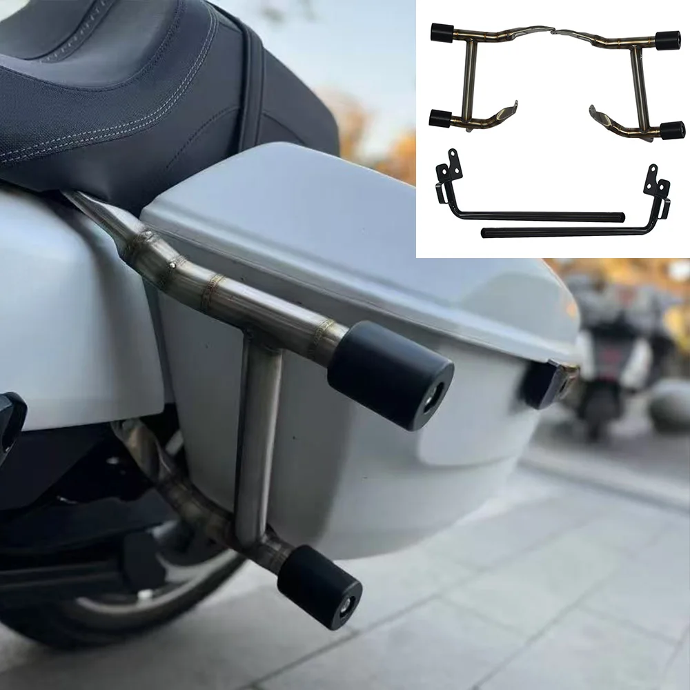 Мотоциклетная задняя сумка из нержавеющей стали для Harley Street Road Glide Touring 2014-2024
Мотоциклетная задняя сумка из нержавеющей стали для Harley Street Road Glide Touring 2014-2024