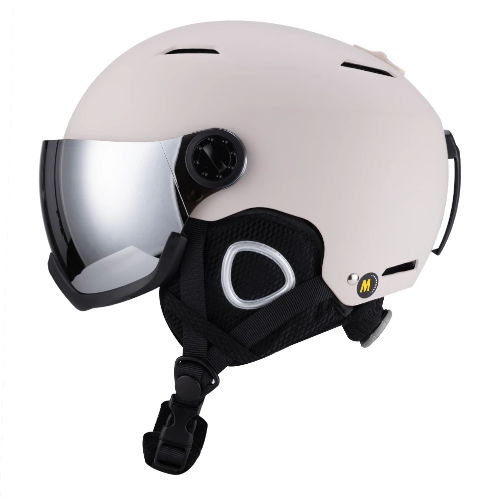 Custom High Quality Ski Helmet Original Design Snowboard Helmet Outdoor Sport Soft and Comfortable Ski Helmet with UV Goggles
Custom High Quality Ski Helmet Original Design Snowboard Helmet Outdoor Sport Soft and Comfortable Ski Helmet with UV Goggles