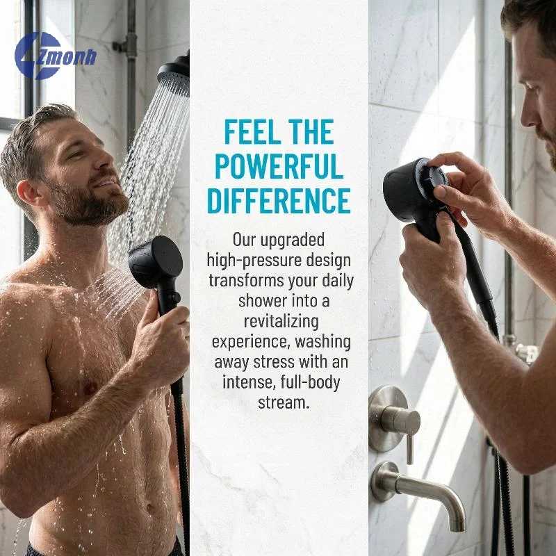 New!Upgraded Men's Shower Head, Universal Bathroom Heated Massager, Handheld Coarse Hole Design, Durable And Easy To Install
New!Upgraded Men's Shower Head, Universal Bathroom Heated Massager, Handheld Coarse Hole Design, Durable And Easy To Install