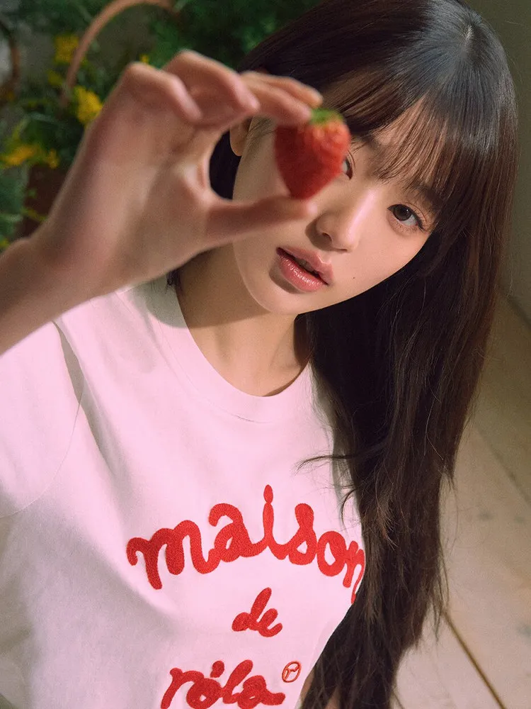 Korean Idou with The Same Short-sleeved Pure Cotton High-quality Adolescent Girl Feeling Full
Korean Idou with The Same Short-sleeved Pure Cotton High-quality Adolescent Girl Feeling Full