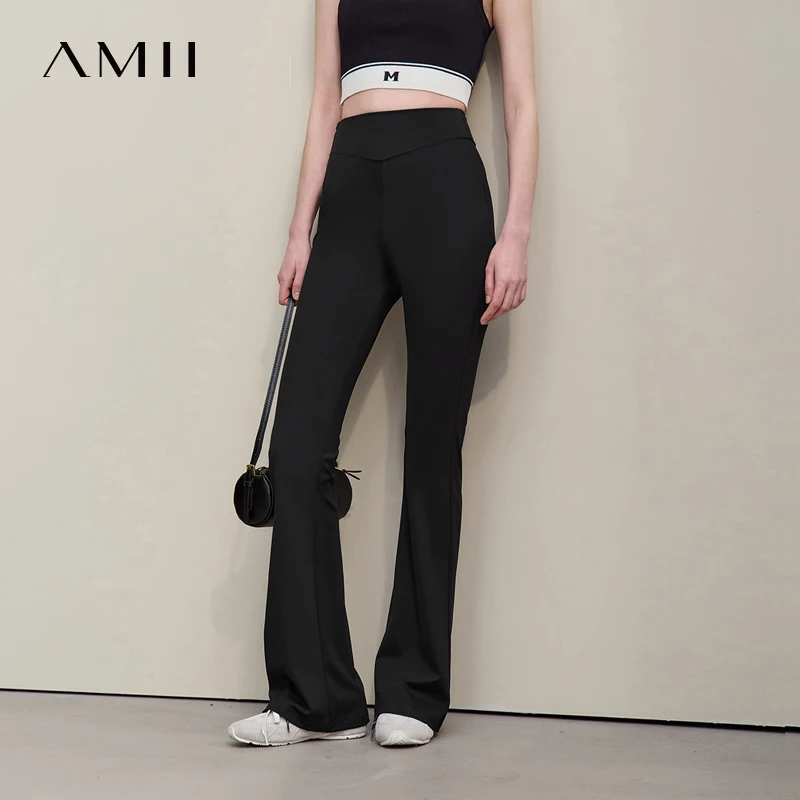 Amii Women's Flare Pants 2026 Summer New Stretch Casual Long Slim Trousers Basic Solid Color Versatile Woman Clothes 12642174
Amii Women's Flare Pants 2026 Summer New Stretch Casual Long Slim Trousers Basic Solid Color Versatile Woman Clothes 12642174