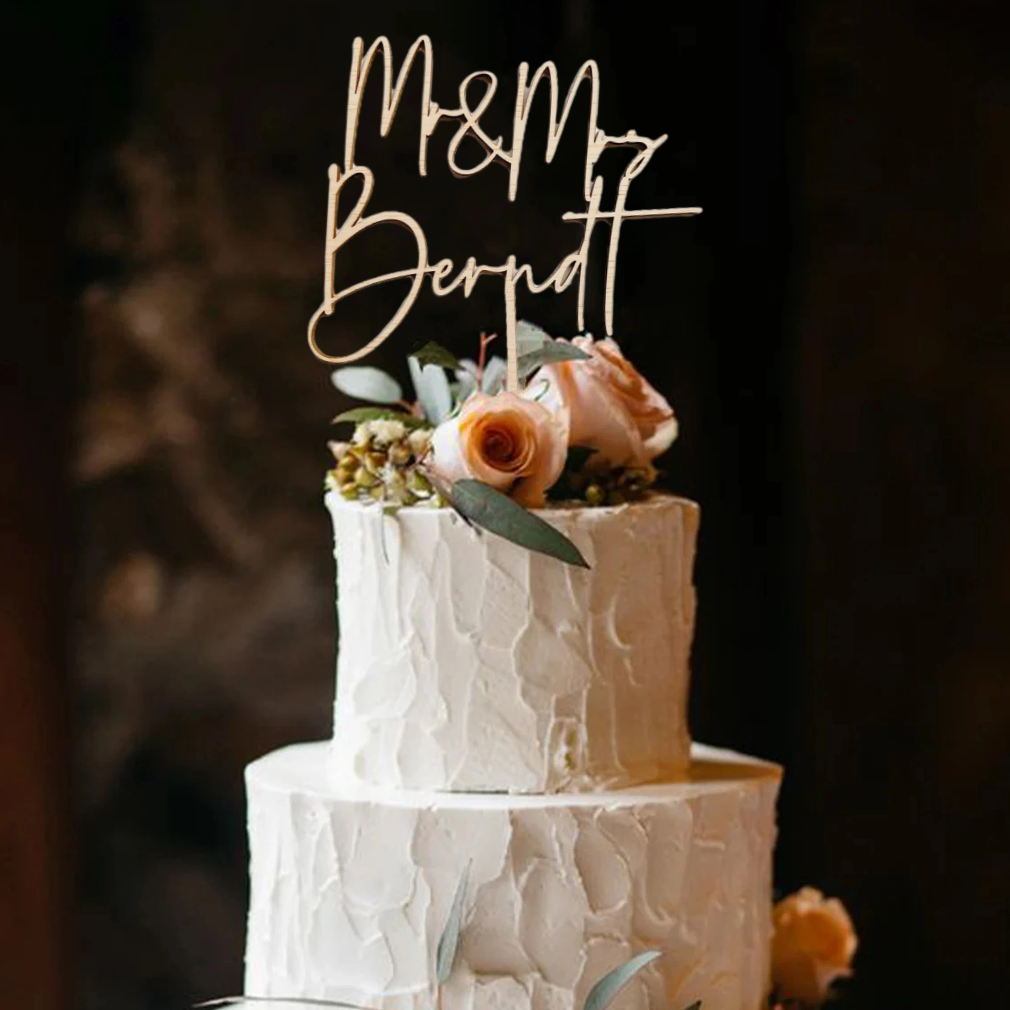 Personalised Wedding Cake Topper Custom Mr & Mrs Cake Decoration for Weddings Rustic Anniversary Party Cake Decoration
Personalised Wedding Cake Topper Custom Mr & Mrs Cake Decoration for Weddings Rustic Anniversary Party Cake Decoration