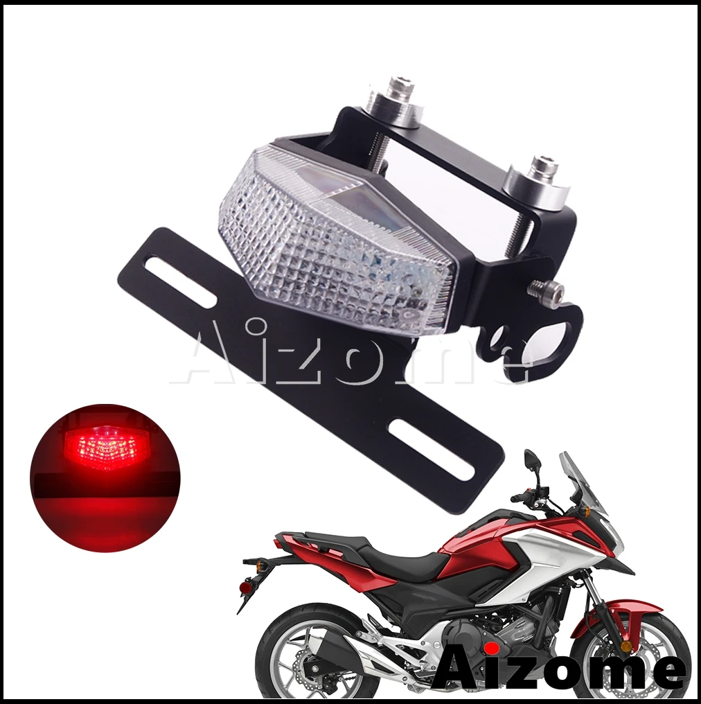 License Plate Holder LED Tail Light For HONDA NC750X NC750S NC700S NC700X Motorcycle Tail Tidy Fender Eliminator NC700 NC750 S/X
License Plate Holder LED Tail Light For HONDA NC750X NC750S NC700S NC700X Motorcycle Tail Tidy Fender Eliminator NC700 NC750 S/X