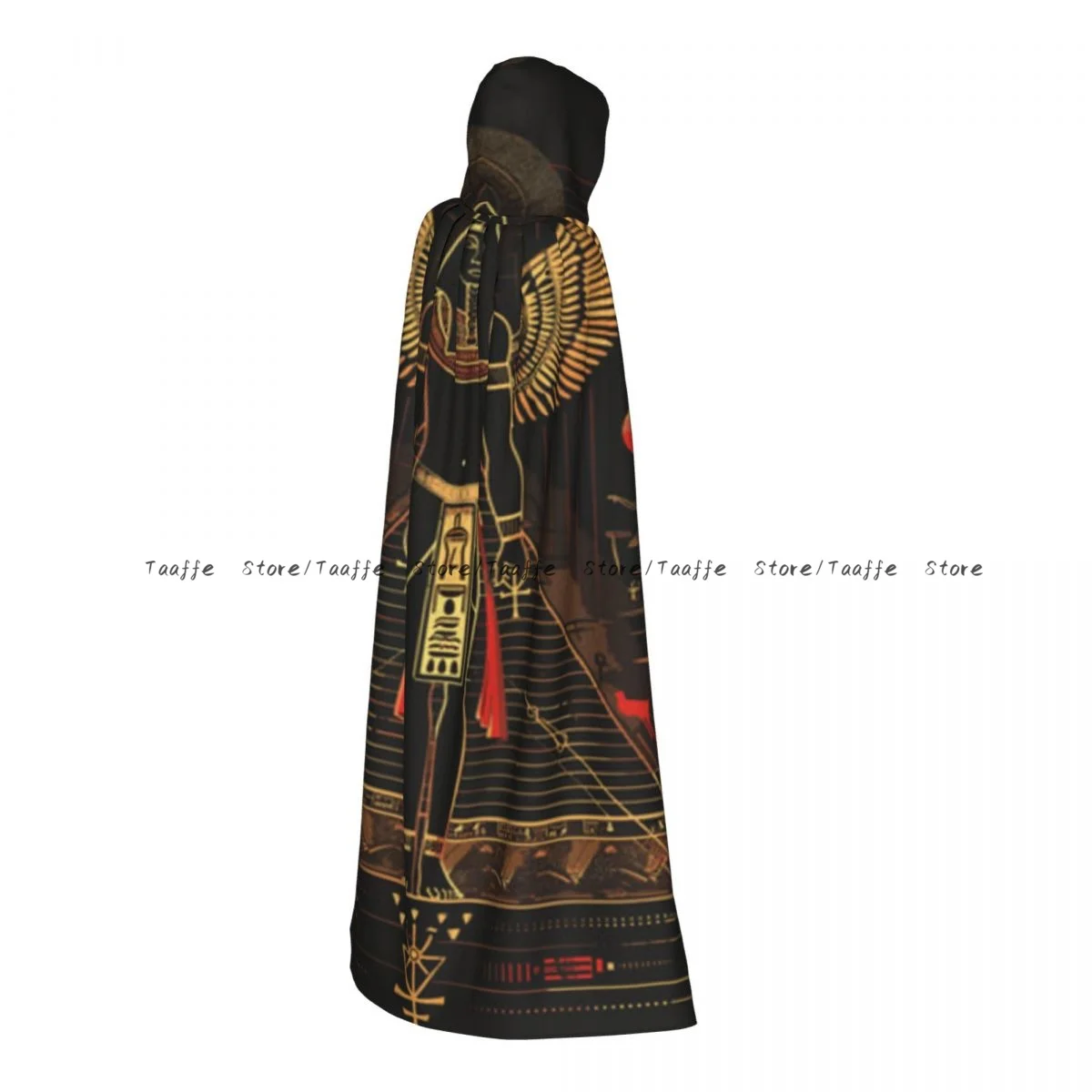 Adult Egyptian God Pharaoh With Wings Cloak Cape Hooded Medieval Costume Witch Wicca Vampire Halloween Costume Dress Coat
Adult Egyptian God Pharaoh With Wings Cloak Cape Hooded Medieval Costume Witch Wicca Vampire Halloween Costume Dress Coat