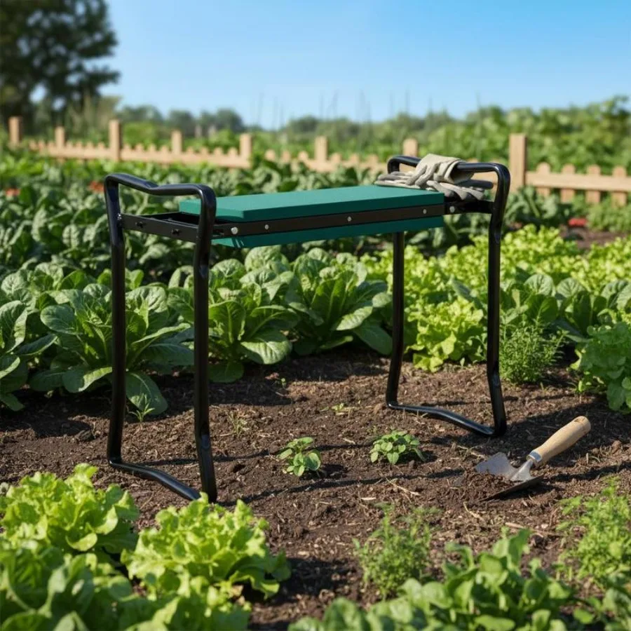 Outsunny 2 In 1 Garden Kneeler Seat Kneeling Pad Support Bench Foldable Knee Protector, Green
Outsunny 2 In 1 Garden Kneeler Seat Kneeling Pad Support Bench Foldable Knee Protector, Green
