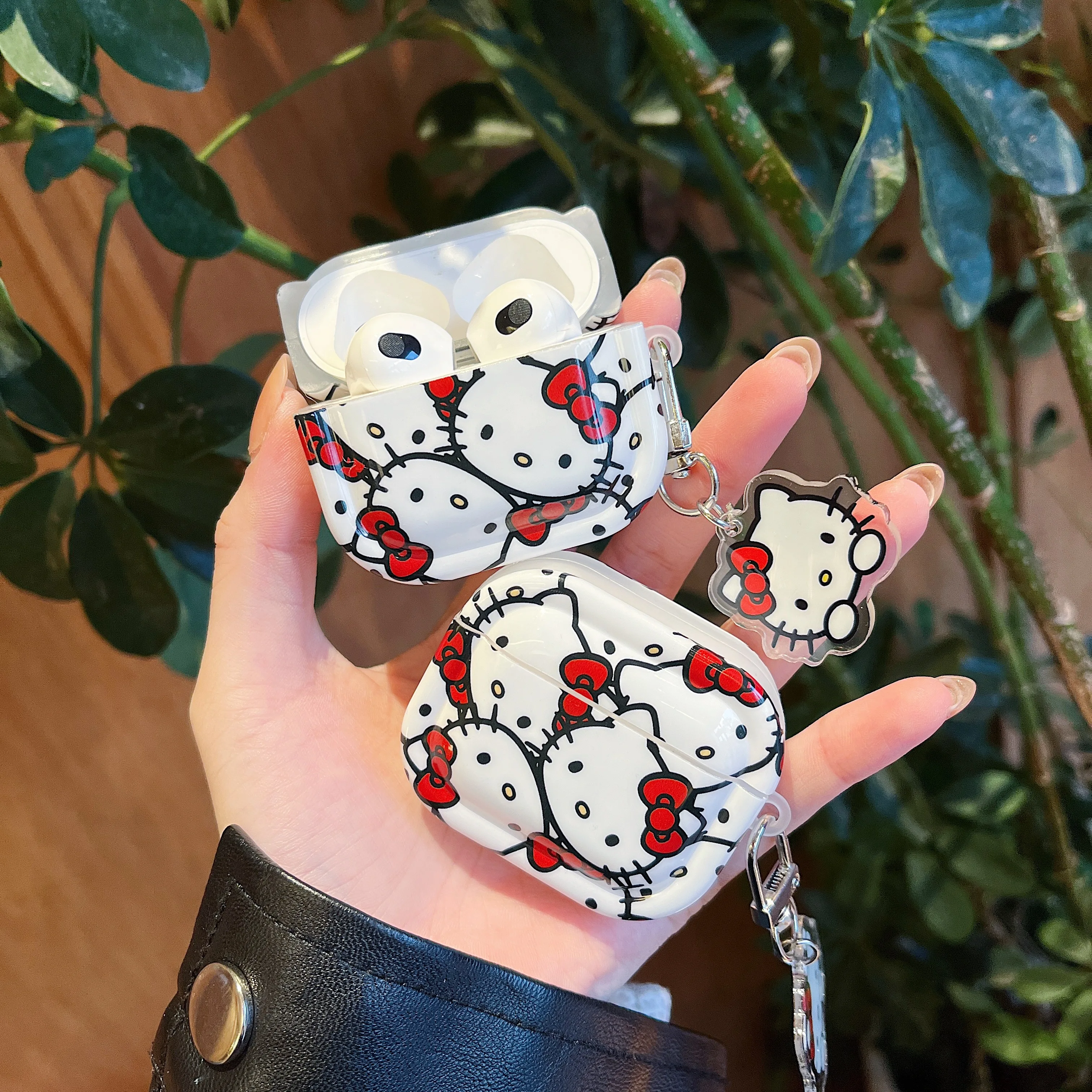 Girls' Favorite Preferred Gift For Cute For Hello kitty For Sanrio Cartoon Anti-drop Headphone Case Airpods 4 1 2 3 Pro Pro2
Girls' Favorite Preferred Gift For Cute For Hello kitty For Sanrio Cartoon Anti-drop Headphone Case Airpods 4 1 2 3 Pro Pro2