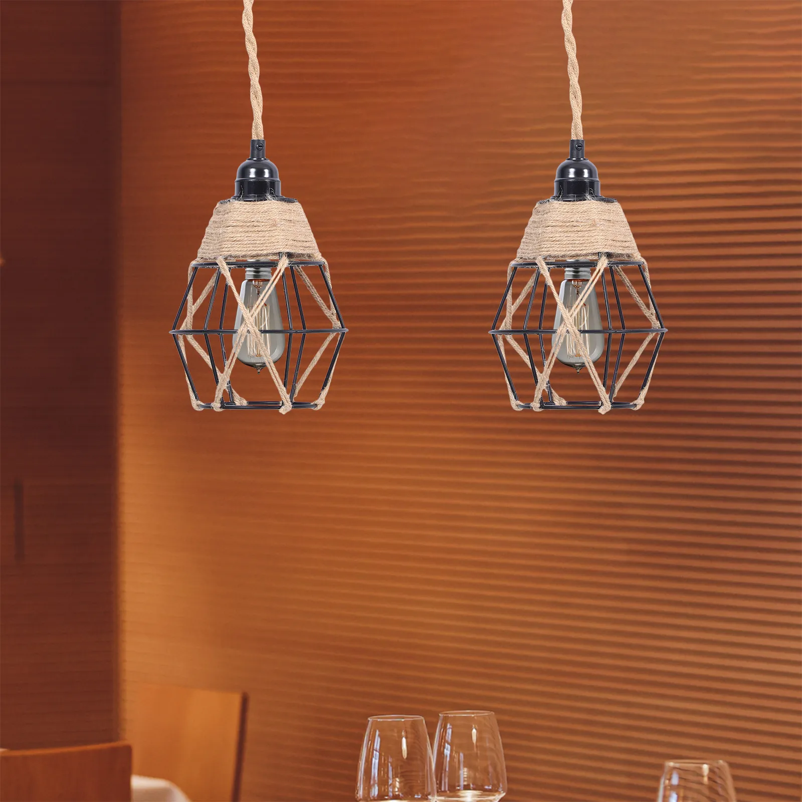 Plug in Pendant Light Cord with Eu Plug Rustic Rope Hanging Light Fixture for Living Room Bedroom Dining Room Farmhouse Decor
Plug in Pendant Light Cord with Eu Plug Rustic Rope Hanging Light Fixture for Living Room Bedroom Dining Room Farmhouse Decor
