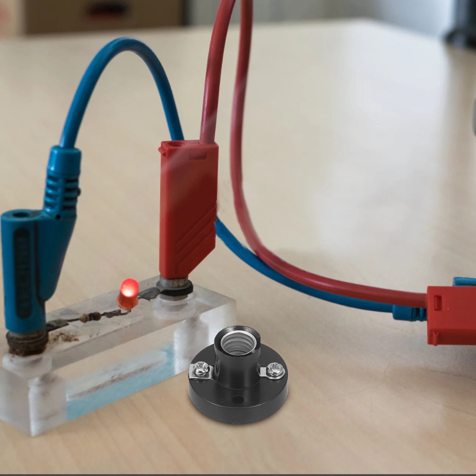 10Pcs Bulb Socket Holder Lamp Base Screw Socket for Circuit Test Physics Experiment Indoor Outdoor Lighting
10Pcs Bulb Socket Holder Lamp Base Screw Socket for Circuit Test Physics Experiment Indoor Outdoor Lighting