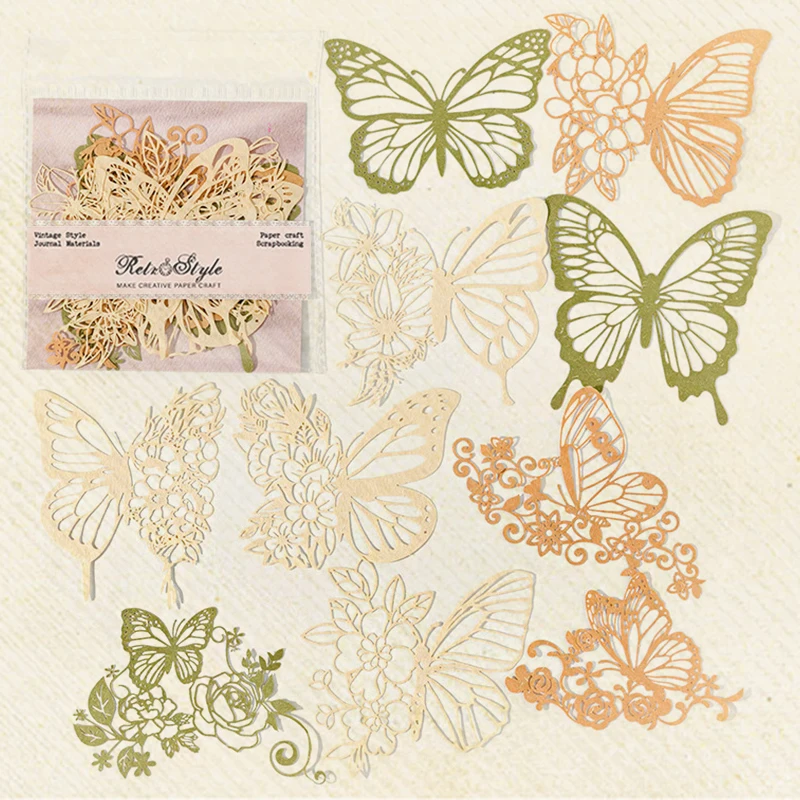 Panalisacraft 10pcs Vintage Hollow Lace pieces paper Die Cuts Collection Kit Scrapbooking Planner/Card Making/Journaling Project
Panalisacraft 10pcs Vintage Hollow Lace pieces paper Die Cuts Collection Kit Scrapbooking Planner/Card Making/Journaling Project