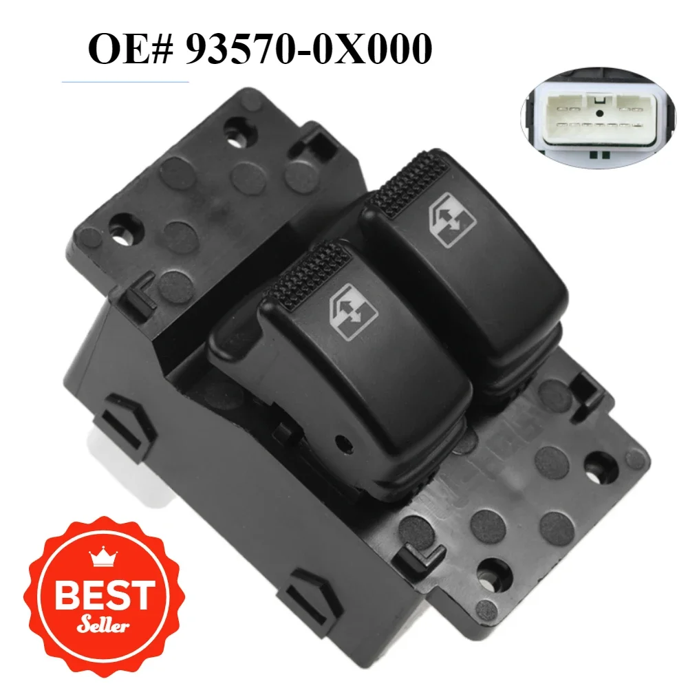 New 93570-0X000 935700X000 For Hyundai I10 2007-2013 Electric Power Window Lift Control Switch Car accessories
New 93570-0X000 935700X000 For Hyundai I10 2007-2013 Electric Power Window Lift Control Switch Car accessories