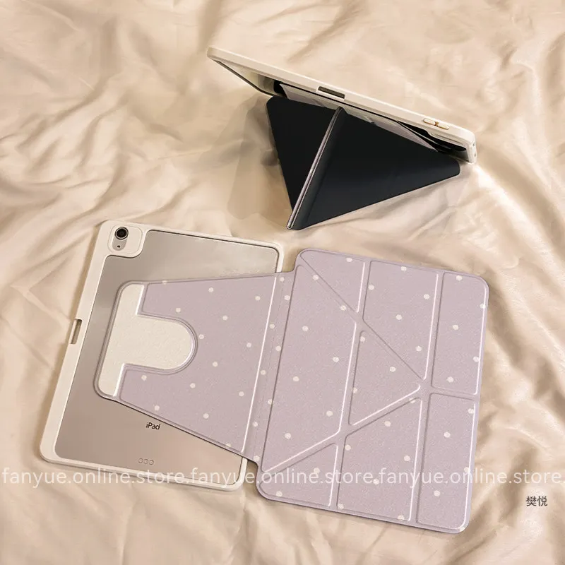 Korean Polka Dot TABLET Case FOR iPad pro 10/11Inch 2020/6th/7th /8th /Air 3rd/Air 4th/9th gen/Air 5th 2022/A 3Y Fold Flip shell
Korean Polka Dot TABLET Case FOR iPad pro 10/11Inch 2020/6th/7th /8th /Air 3rd/Air 4th/9th gen/Air 5th 2022/A 3Y Fold Flip shell