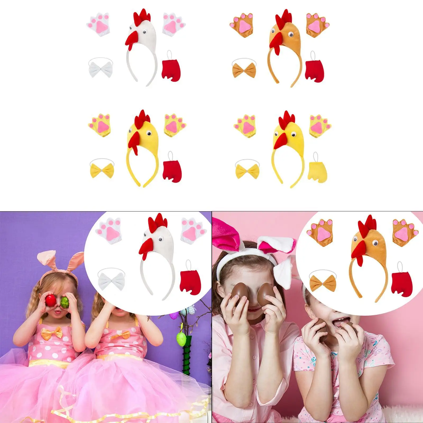 3D Chicken Animal Costume Set Novelty for Kids Cosplay Accessories Dress up for Cosplay Festival Birthday Party Holiday Party
3D Chicken Animal Costume Set Novelty for Kids Cosplay Accessories Dress up for Cosplay Festival Birthday Party Holiday Party