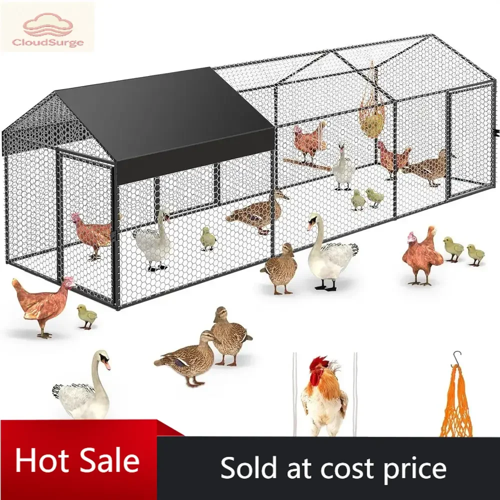 Activity limited-time pricePromotionPromotionSpacious Chicken Run for 8-12 Birds: 118 x 40 x 40 Outdoor Portable Cage with Cover
Activity limited-time pricePromotionPromotionSpacious Chicken Run for 8-12 Birds: 118 x 40 x 40 Outdoor Portable Cage with Cover