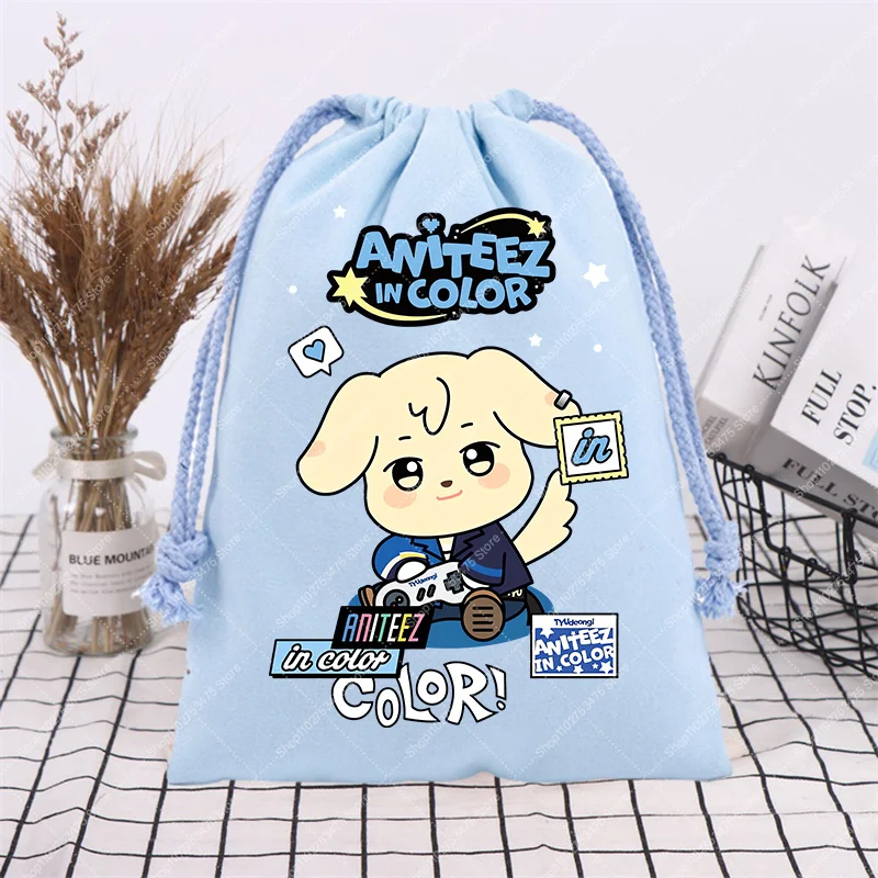Creative Cotton Storage Pouch Accessories Anime ATEEZS Cute Drawstring Bag Kpop Style Pattern Fashion Printed Handbags Gift 2026
Creative Cotton Storage Pouch Accessories Anime ATEEZS Cute Drawstring Bag Kpop Style Pattern Fashion Printed Handbags Gift 2026