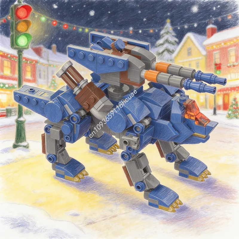 361pcs MOC ZOIDS Command Wolf Model Building Blocks Construction DIY Creative Idea Christmas Gift Education Brick Toys Kids
361pcs MOC ZOIDS Command Wolf Model Building Blocks Construction DIY Creative Idea Christmas Gift Education Brick Toys Kids