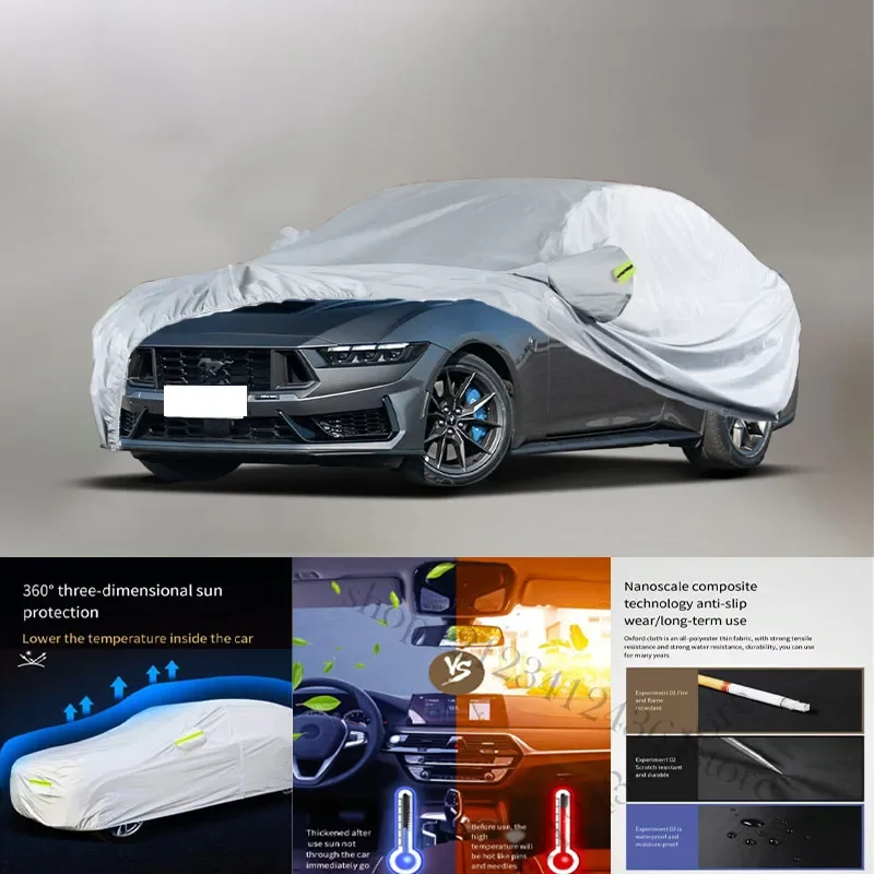 For Ford Mustang fit Outdoor Protection Full Car Covers Snow Cover Sunshade Waterproof Dustproof Exterior Car cover protection
For Ford Mustang fit Outdoor Protection Full Car Covers Snow Cover Sunshade Waterproof Dustproof Exterior Car cover protection
