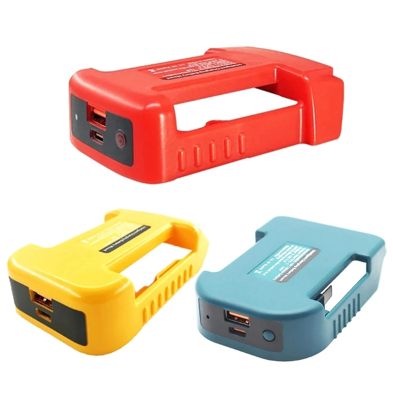 18V Battery Holder Wall Storage Mount Rack USB Port Lithium Battery Belt Buckle D46B
18V Battery Holder Wall Storage Mount Rack USB Port Lithium Battery Belt Buckle D46B