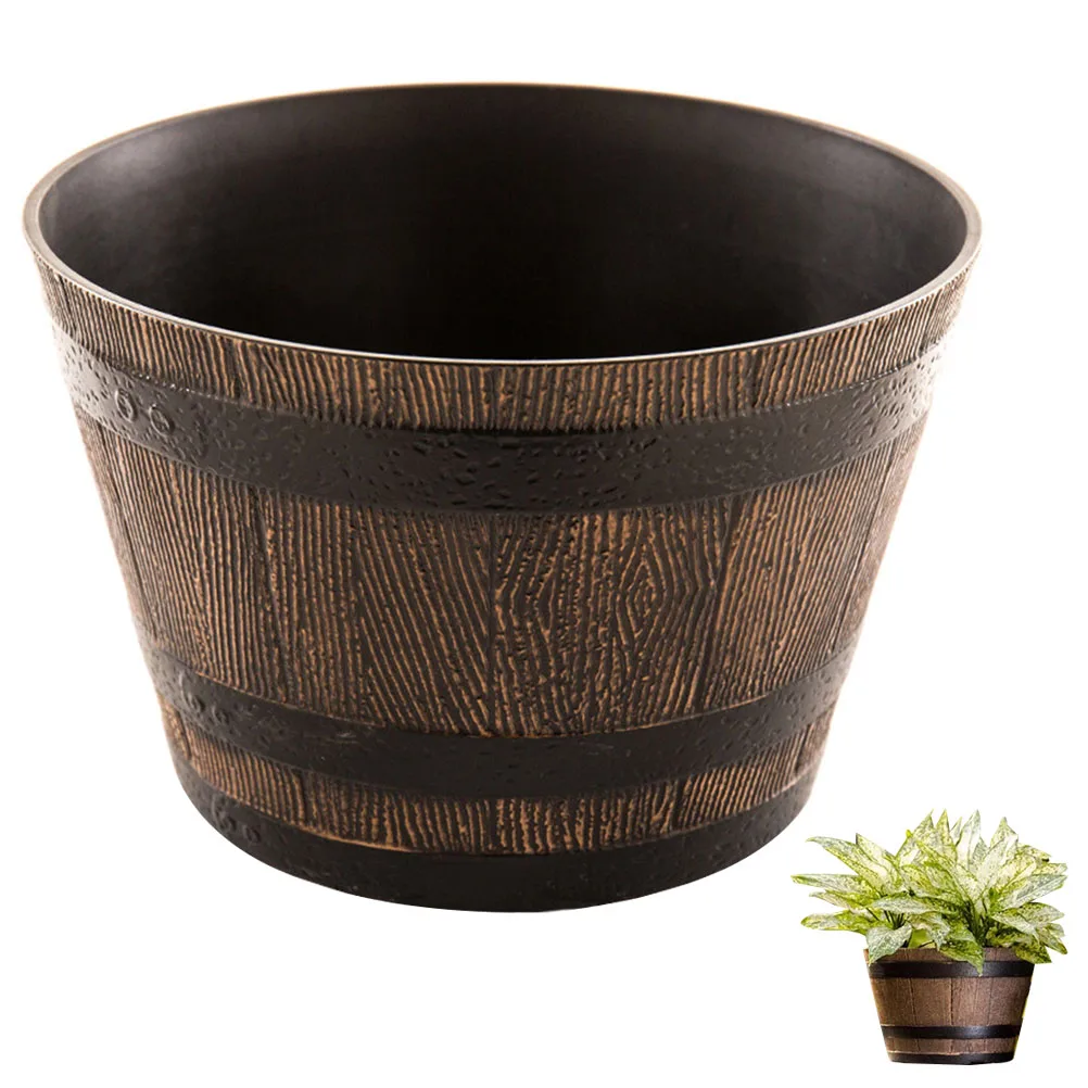 Retro Tree Flower Pot Decorative Planter for Succulent Bonsai Plants Garden Container
Retro Tree Flower Pot Decorative Planter for Succulent Bonsai Plants Garden Container