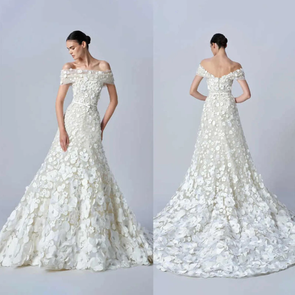Customized Of Shoulder Beading Lace A-Line Wedding Dresses Applique Open Back Pleat Bridal Gown Vestidos De Noiva
Customized Of Shoulder Beading Lace A-Line Wedding Dresses Applique Open Back Pleat Bridal Gown Vestidos De Noiva