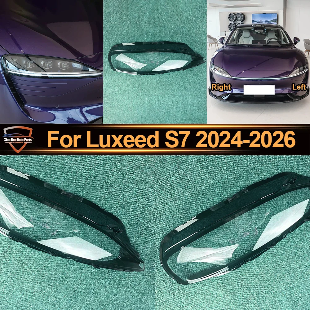 Car Accessories Headlight Lens Cover Headlamp Shell Lampshade Transparent Shade Mask Plexiglass 2024 2025-2026 For Luxeed S7
Car Accessories Headlight Lens Cover Headlamp Shell Lampshade Transparent Shade Mask Plexiglass 2024 2025-2026 For Luxeed S7
