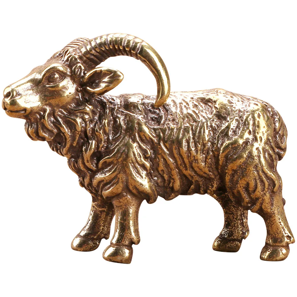Zodiac Sheep Ornaments Figurines Home Decor Desk Animal Sculptures Metal Goat Shape Lightweight Portable Small Round Polished
Zodiac Sheep Ornaments Figurines Home Decor Desk Animal Sculptures Metal Goat Shape Lightweight Portable Small Round Polished