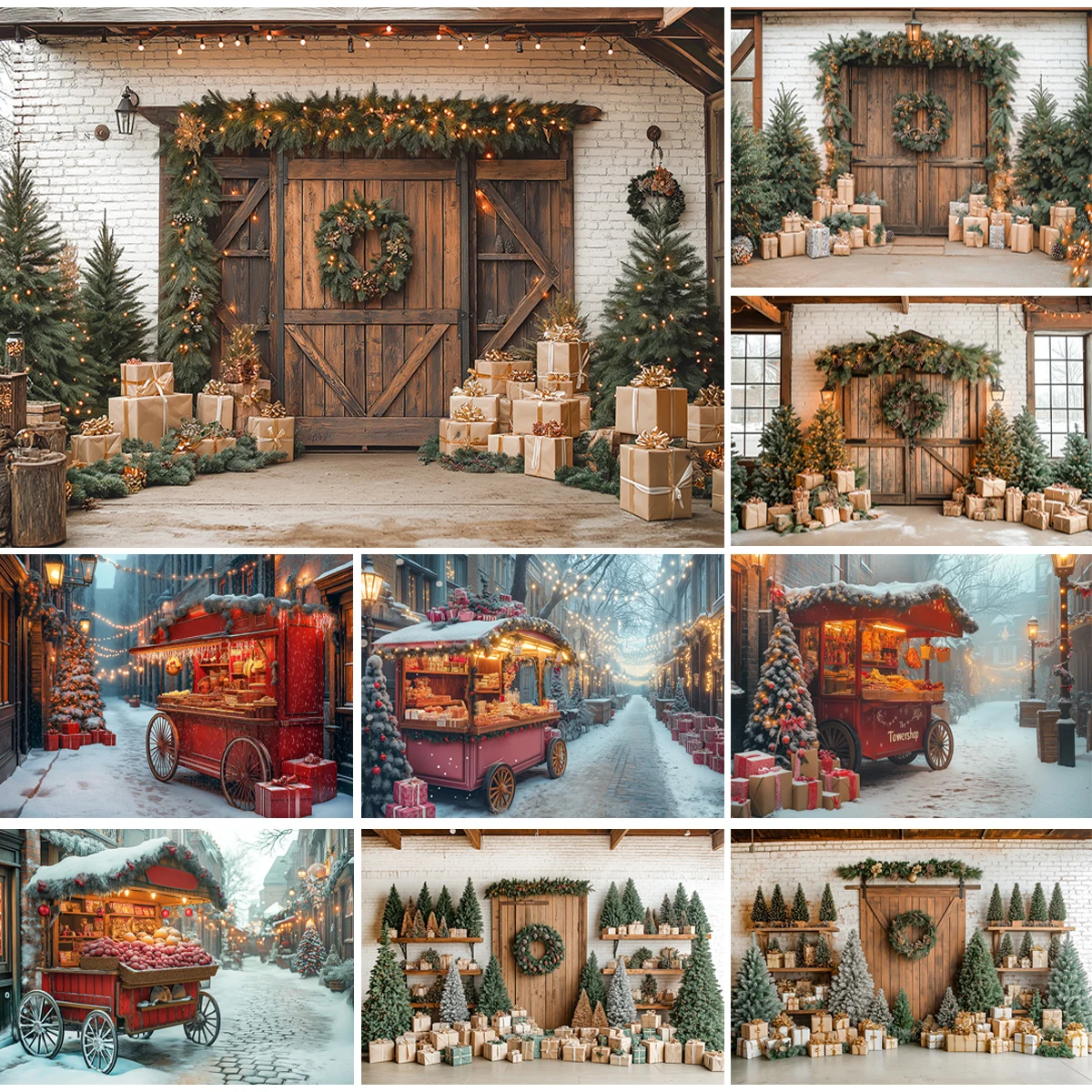 Xmas Wooden Barn Door Backdrops Kids Family Photography Props Child Baby Photocall Decors Winter Camping Bus Backgrounds
Xmas Wooden Barn Door Backdrops Kids Family Photography Props Child Baby Photocall Decors Winter Camping Bus Backgrounds