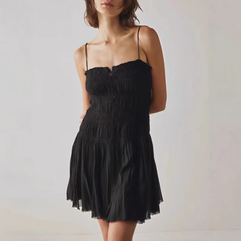 Летний повседневный женский топ Free People из мягкого полиэфирного волокна, облегающий, эластичный, с плиссировкой и бретелями, в стиле American Girl
Летний повседневный женский топ Free People из мягкого полиэфирного волокна, облегающий, эластичный, с плиссировкой и бретелями, в стиле American Girl