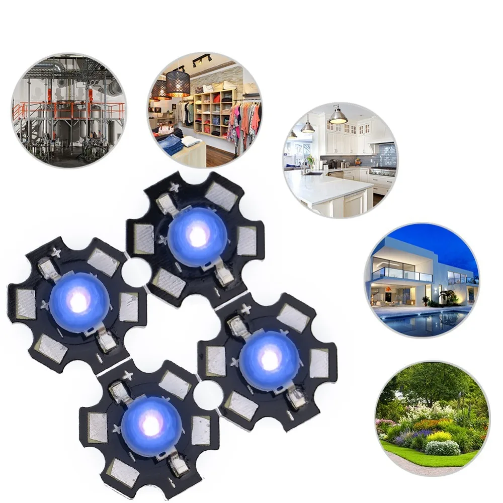 25PCS 3W Power LED Chips 395nm Wavelength Purple Light High Power LED Chips Aluminium Base Integrated LED Chips Display Lighting
25PCS 3W Power LED Chips 395nm Wavelength Purple Light High Power LED Chips Aluminium Base Integrated LED Chips Display Lighting