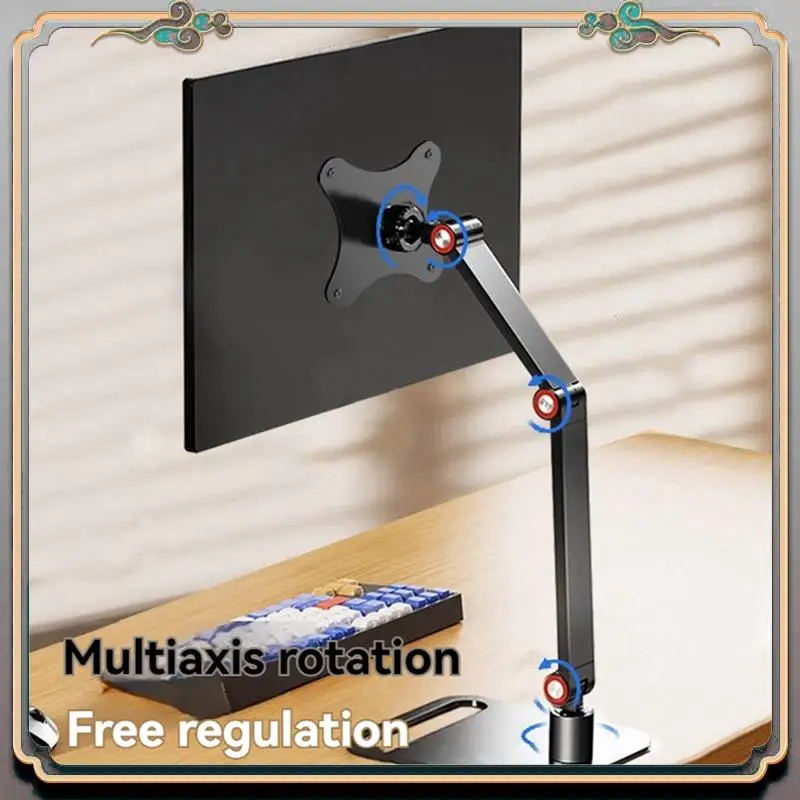 Durable Monitor Stand Quick-Release Mount Aluminum Alloy Desktop Stand For 17-25 Inch Monitor Holder Support Bracket
Durable Monitor Stand Quick-Release Mount Aluminum Alloy Desktop Stand For 17-25 Inch Monitor Holder Support Bracket