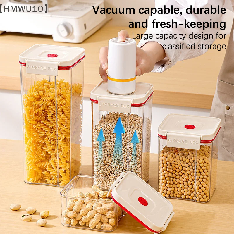 Vacuum Seal Container Coffee Beans Sealed Tank Vacuum Jar Cereals Rice Storage Box Moisture-Proof Sealed Canister
Vacuum Seal Container Coffee Beans Sealed Tank Vacuum Jar Cereals Rice Storage Box Moisture-Proof Sealed Canister