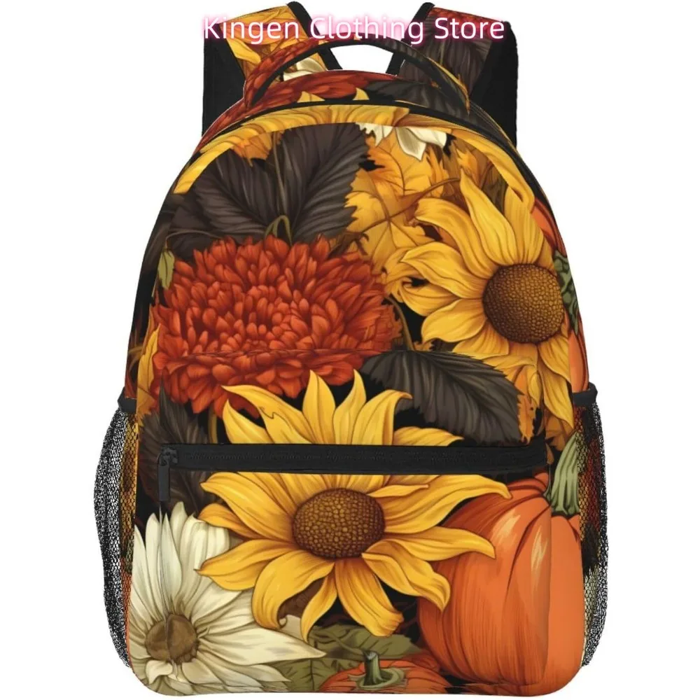 Sunflower Pumpkin Flower Lightweight Laptop Backpack Lightweight Multipurpose Travel Casual Daypack Unisex College Backapcks for
Sunflower Pumpkin Flower Lightweight Laptop Backpack Lightweight Multipurpose Travel Casual Daypack Unisex College Backapcks for