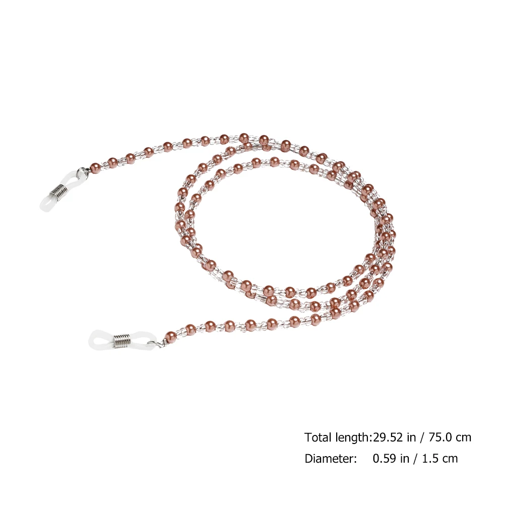 Eyeglass Beaded Chains Strap Holder Necklace Hanging Accessories Durable Adjustable Anti Slip Glasses Cord Lanyard For Outdoor 
Eyeglass Beaded Chains Strap Holder Necklace Hanging Accessories Durable Adjustable Anti Slip Glasses Cord Lanyard For Outdoor