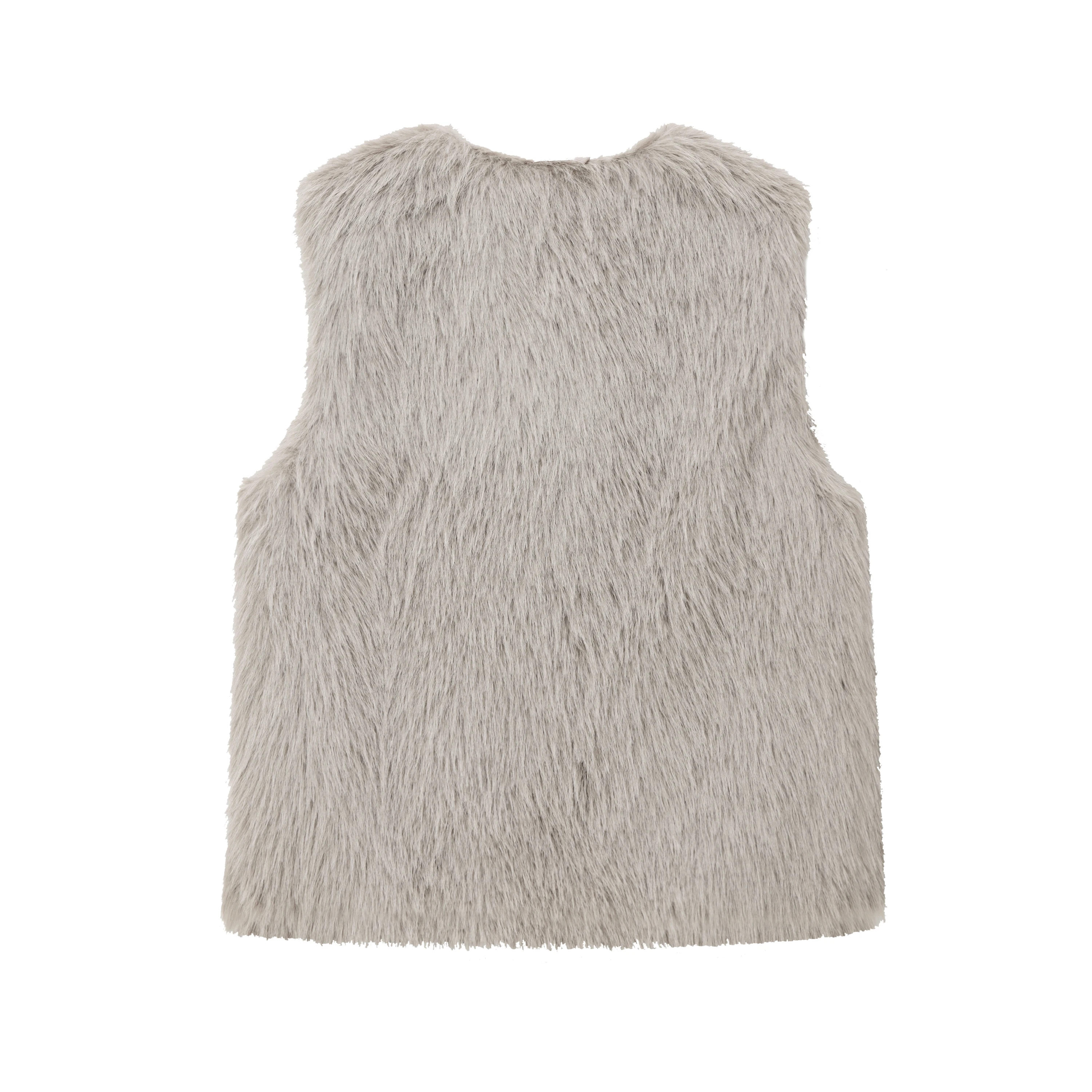 ZBZA Faionable Artificial Fur Effect Vest for Women Autumn New Sle Versatile Polyester Fiber Material 2024 Season
ZBZA Faionable Artificial Fur Effect Vest for Women Autumn New Sle Versatile Polyester Fiber Material 2024 Season