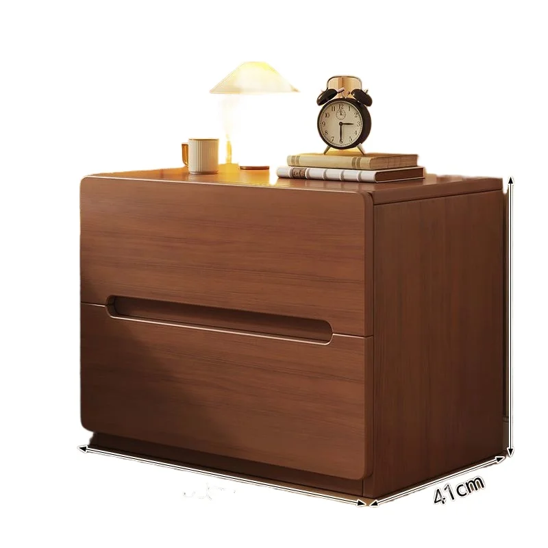 Solid wood bedside table Modern home bedroom Simple shelf Easy storage Small bedside table
Solid wood bedside table Modern home bedroom Simple shelf Easy storage Small bedside table