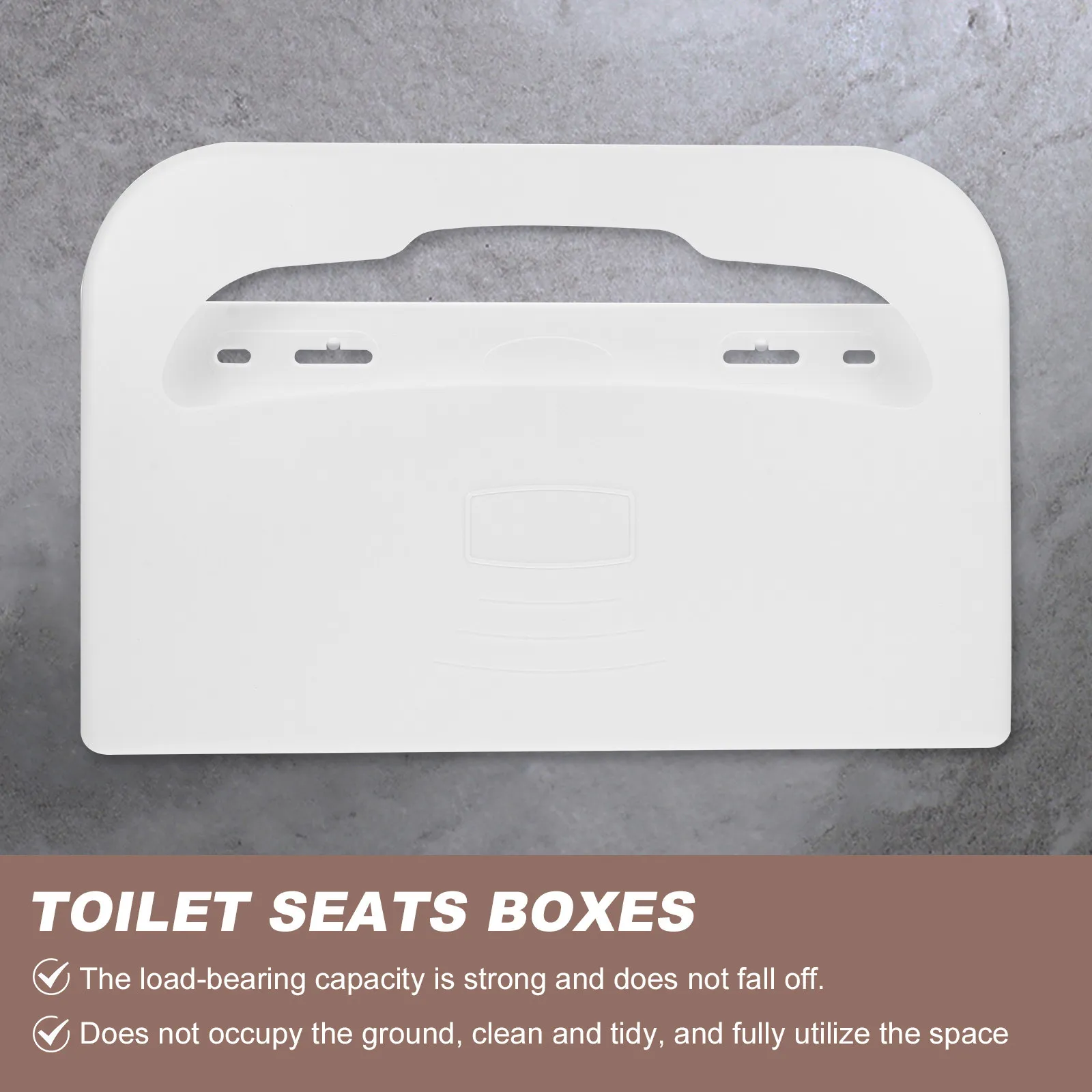 Toilet Seat Plastic Cover Dispenser Bathroom Commercial Holder Container for Paper Decorative White Installation Accessories
Toilet Seat Plastic Cover Dispenser Bathroom Commercial Holder Container for Paper Decorative White Installation Accessories