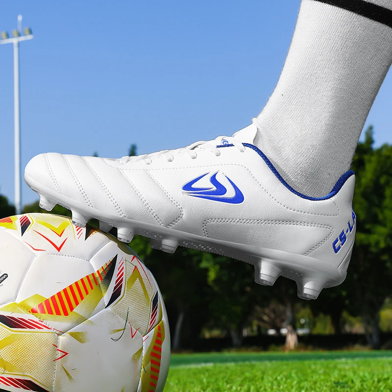 Lightweight FG Long Spike Football Boots Classic Low Ankle Soccer Shoes for Teen Boys And Girls Non-Slip Wear-Resistant Outdoor
Lightweight FG Long Spike Football Boots Classic Low Ankle Soccer Shoes for Teen Boys And Girls Non-Slip Wear-Resistant Outdoor