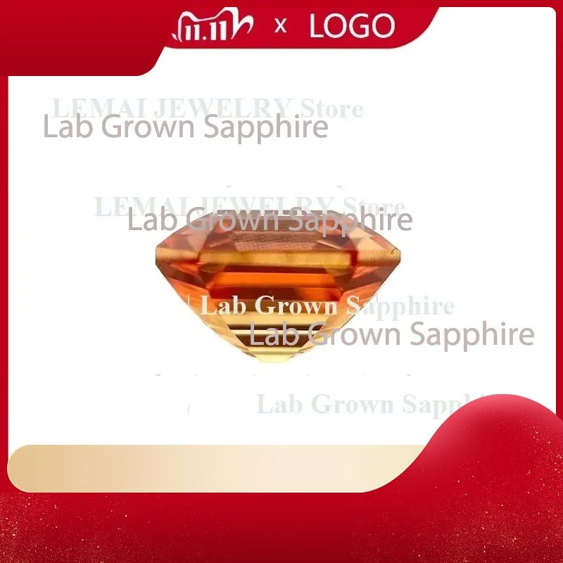 Lab Grown Sapphire Asscher Cut Orange Color for Jewelry Making DIY Charms Lab Created Sapphire Gemstone Loose Stones for Ring
Lab Grown Sapphire Asscher Cut Orange Color for Jewelry Making DIY Charms Lab Created Sapphire Gemstone Loose Stones for Ring