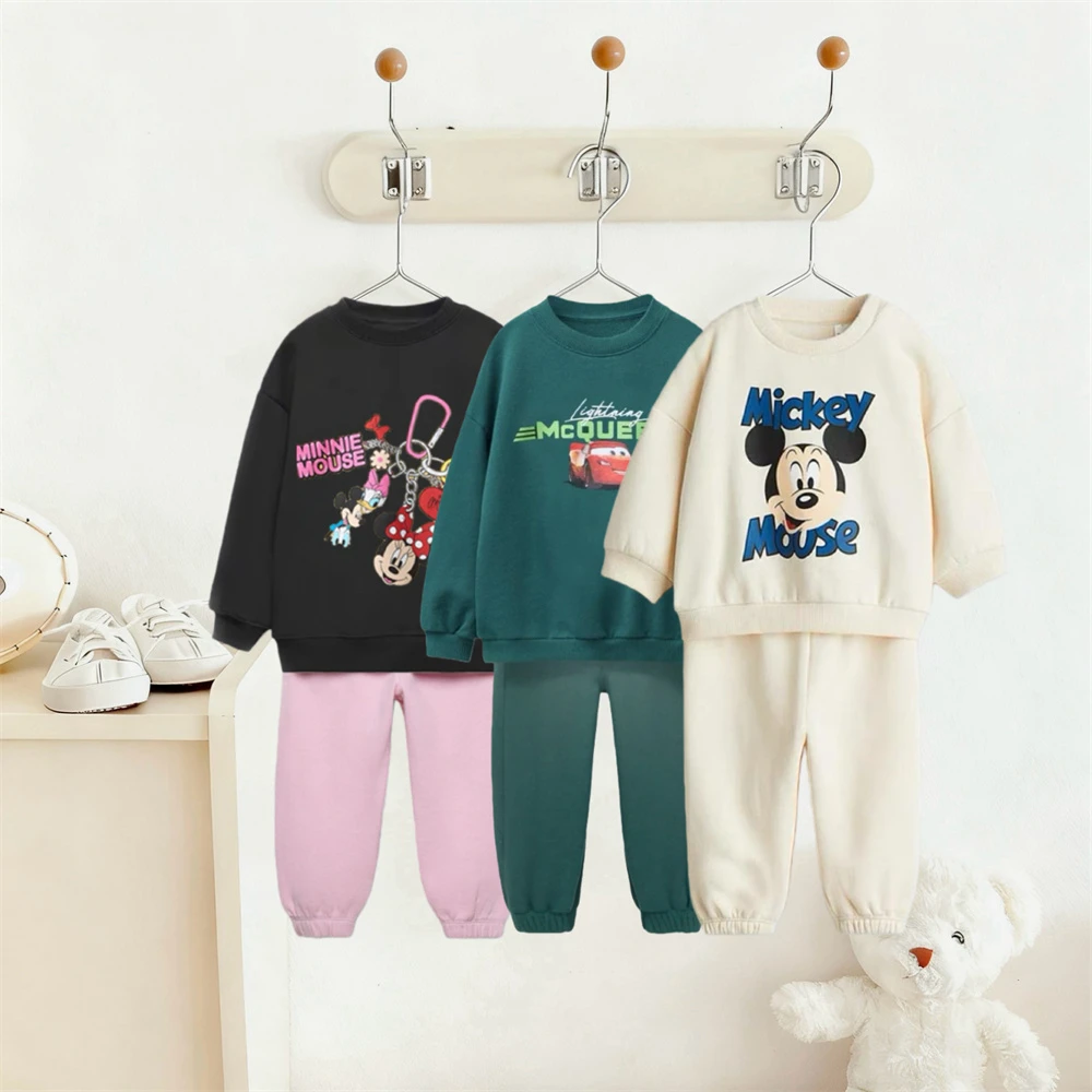 Trendy Costume Cartoon Sweatshirst+Pants Two Piece Set New Design Long Sleeve Outfits Child's Suits Disney Autumn Clothing
Trendy Costume Cartoon Sweatshirst+Pants Two Piece Set New Design Long Sleeve Outfits Child's Suits Disney Autumn Clothing