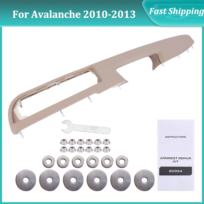 Front Driver Side Door Armrest Repair Kit Compatible for Avalanche 2010 2011 2012 2013 Replaces 80995
Front Driver Side Door Armrest Repair Kit Compatible for Avalanche 2010 2011 2012 2013 Replaces 80995