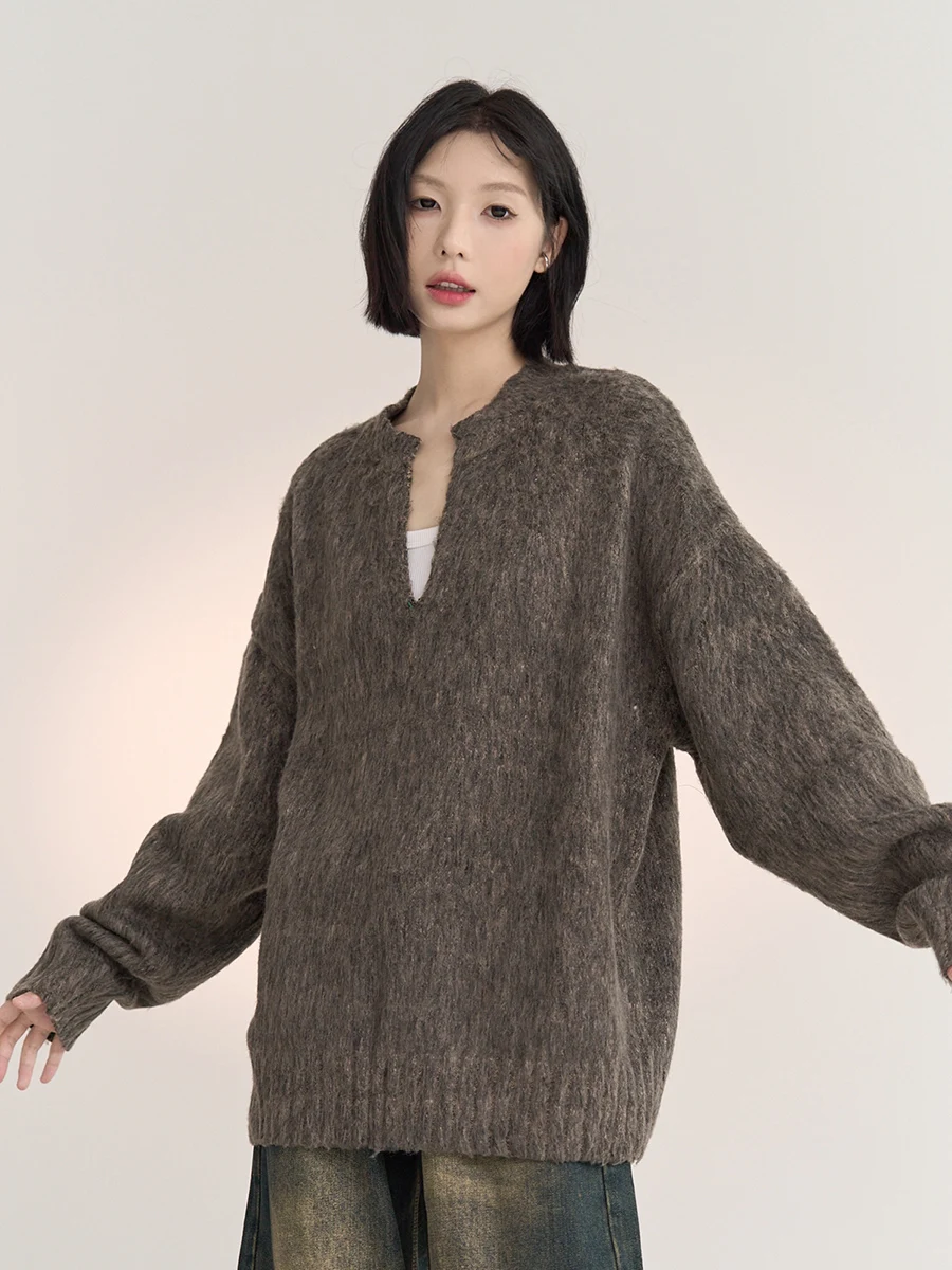 Women's V-ne Knitwear Loose Fit Color Casual Sle Long Sve Ciwalk Suitable Autumn New Arrival Pure avi Museum
Women's V-ne Knitwear Loose Fit Color Casual Sle Long Sve Ciwalk Suitable Autumn New Arrival Pure avi Museum