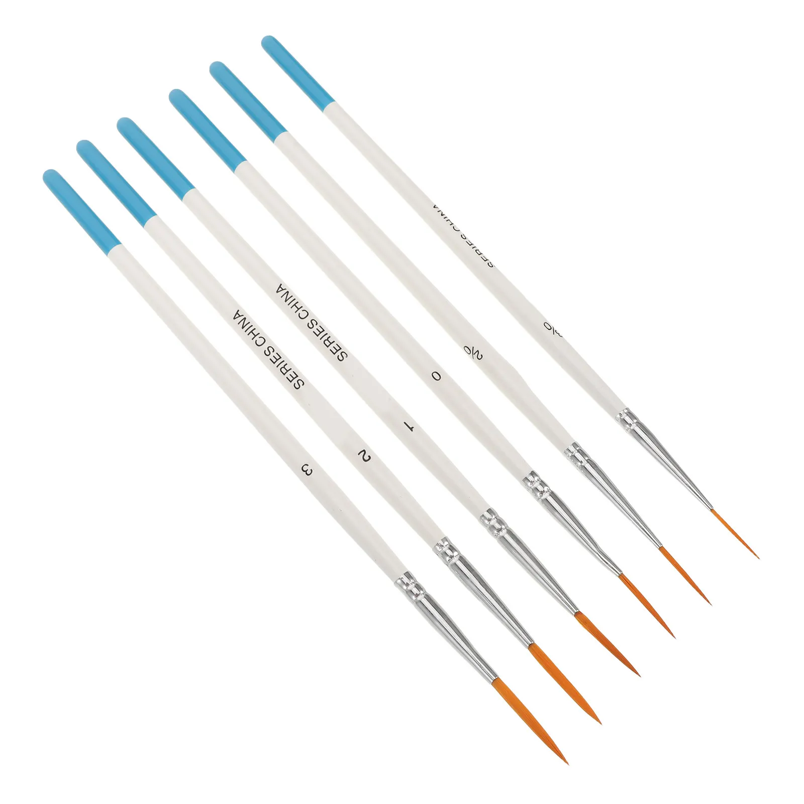 6Pcs Miniature Detailing Brushes Fine Tip Pointed Nylon Hair Brushes for Watercolor Oil Acrylic Craft Painting Small Detail Art
6Pcs Miniature Detailing Brushes Fine Tip Pointed Nylon Hair Brushes for Watercolor Oil Acrylic Craft Painting Small Detail Art