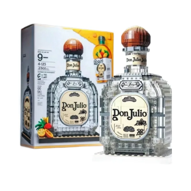 Building Block Toys Whiskey Bottle,Simulation Wine Bottle Assemble Building Blocks,Creative Building Block,Home Decor,For Gifts
Building Block Toys Whiskey Bottle,Simulation Wine Bottle Assemble Building Blocks,Creative Building Block,Home Decor,For Gifts