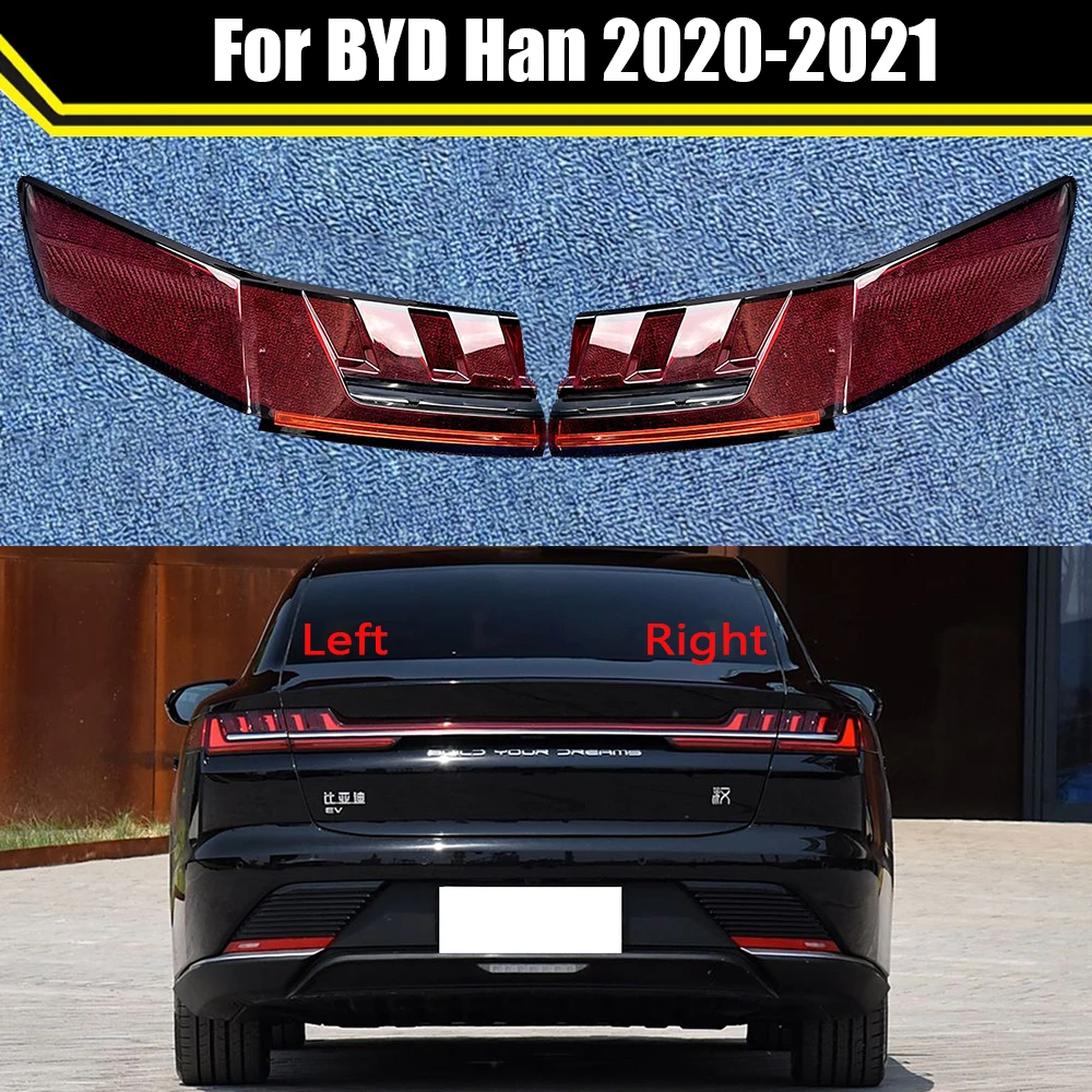Taillamp Cover For BYD Han 2020 2021 Car Rear Taillight Shell Replace Auto Rear Lamp Mask Lampcover Lampshade
Taillamp Cover For BYD Han 2020 2021 Car Rear Taillight Shell Replace Auto Rear Lamp Mask Lampcover Lampshade