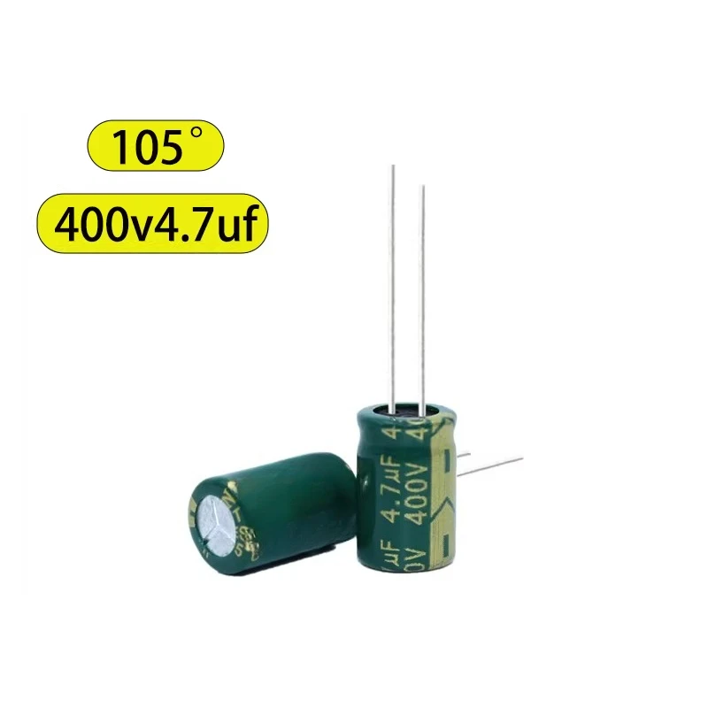 100 шт. 400В 4.7мкФ для JCcon Green Gold, высокочастотный фильтрующий конденсатор с низким сопротивлением, конденсатор для импульсных блоков питания 8x12
100 шт. 400В 4.7мкФ для JCcon Green Gold, высокочастотный фильтрующий конденсатор с низким сопротивлением, конденсатор для импульсных блоков питания 8x12
