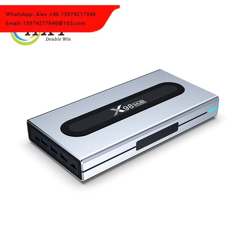 Android 11 8K TV Box X98HUB 7-Port HD Hub S928X-J CPU BT5.2 USB3.0 Hotel/Conference
Android 11 8K TV Box X98HUB 7-Port HD Hub S928X-J CPU BT5.2 USB3.0 Hotel/Conference